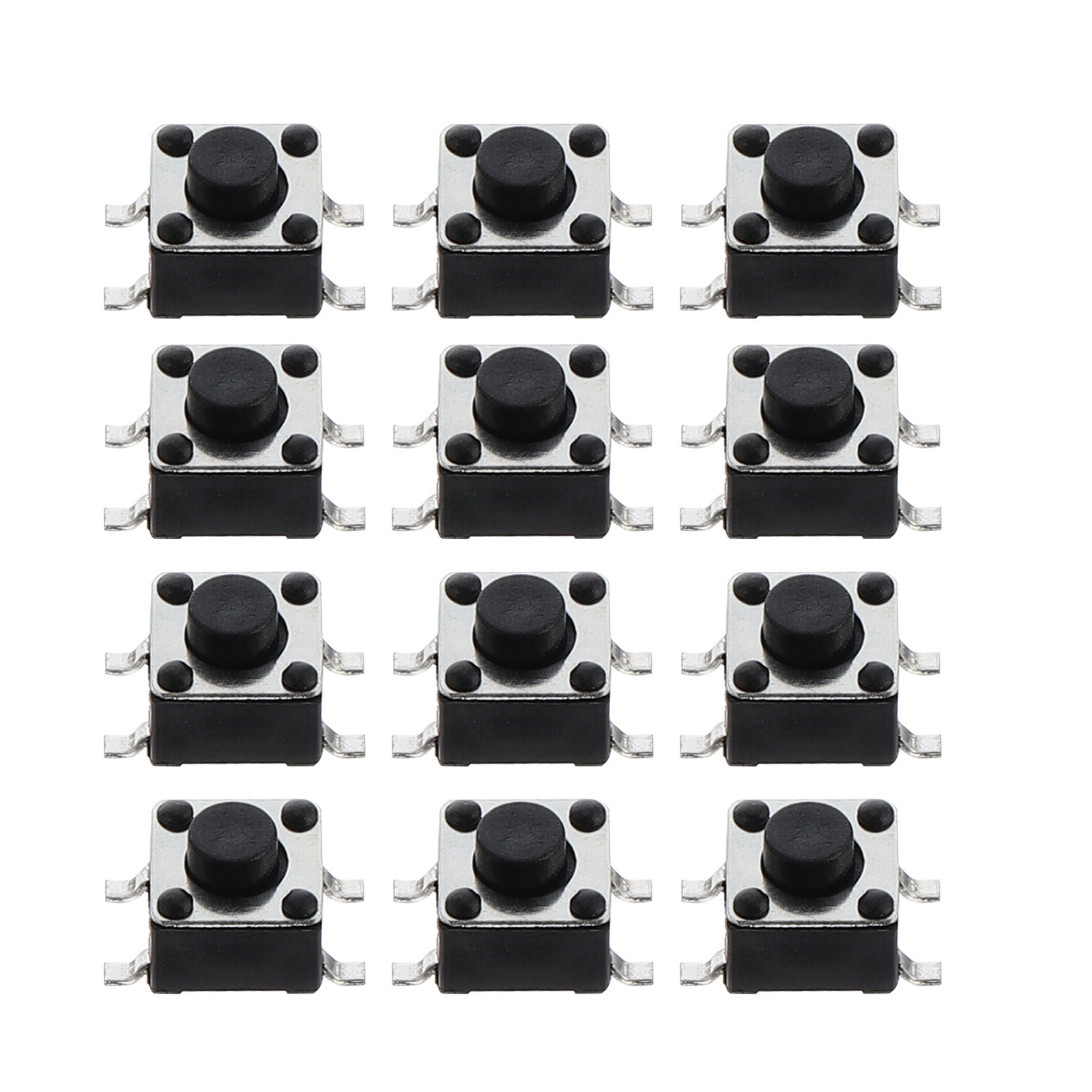 100pcs Tactile Momentary Push  - Electronics Project Kit recension och pris