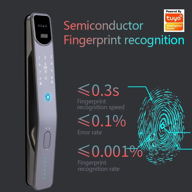 WIFI Face Recognition Smart Lo - Smart Door Lock Wifi recension och pris