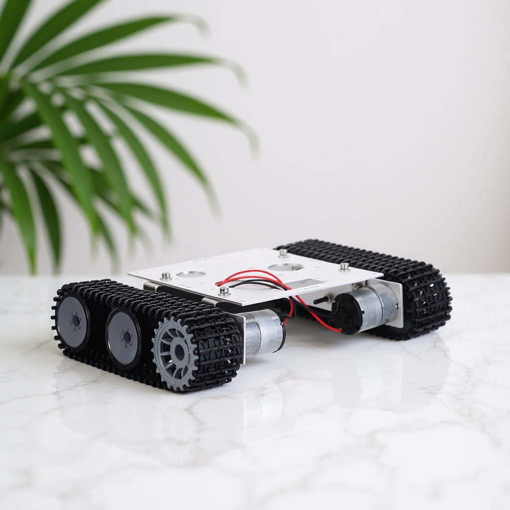 Metal Robot Tank Chassis Kit - - Stem Robotics Kit recension och pris