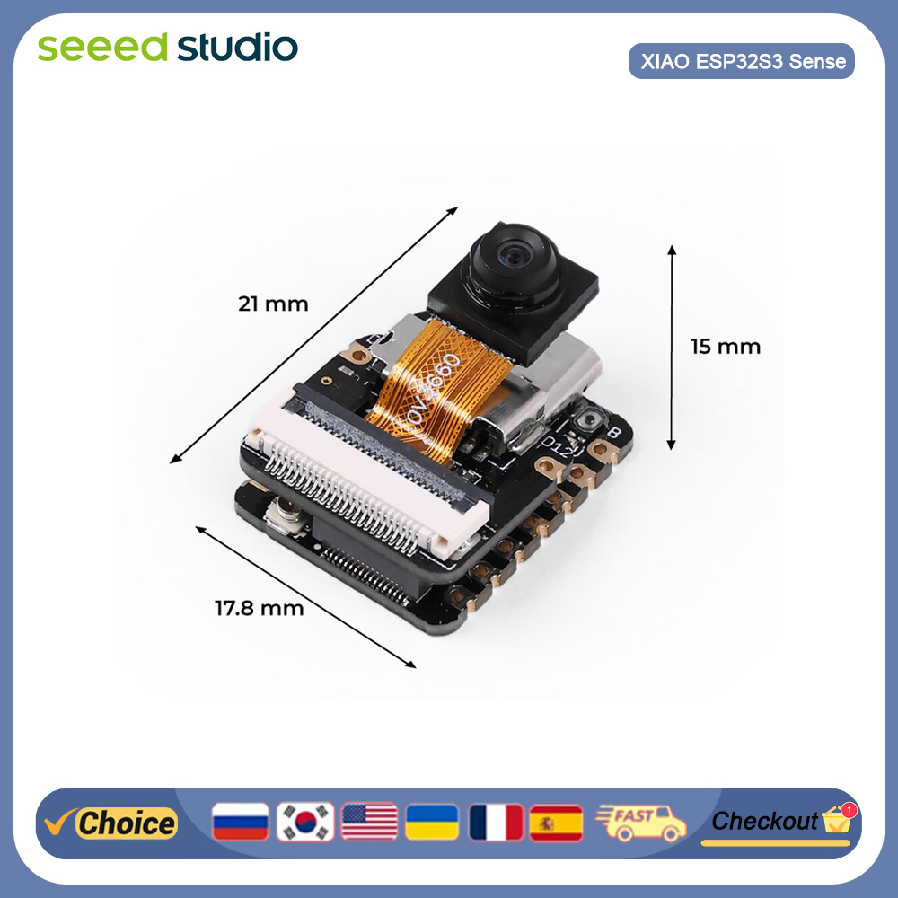Seeed Studio XIAO ESP32S3 Sens - Esp32 Smart Home Kit recension och pris