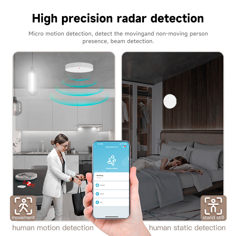 Tuya Zigbee 3.0 24GHz MmWave H - Smart Home Automation Kit recension och pris