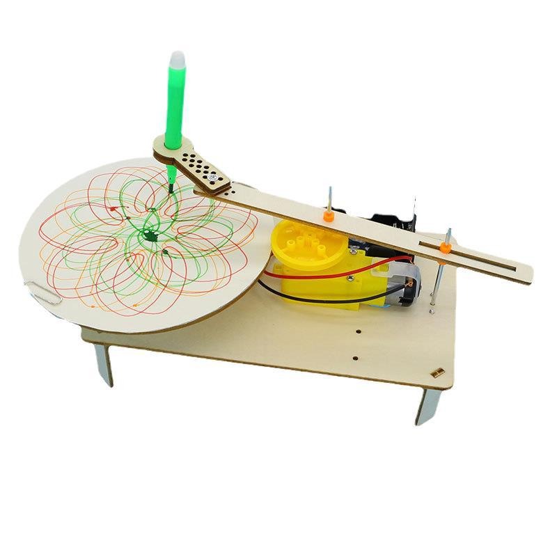 1-3Pcs DIY Wooden Electric Plo - Stem Robotics Kit recension och pris