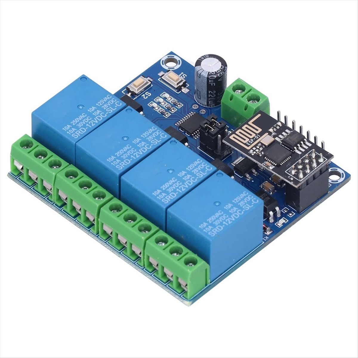 Super Sale 4 Channel WiFi Wire - Esp8266 Relay Module recension och pris