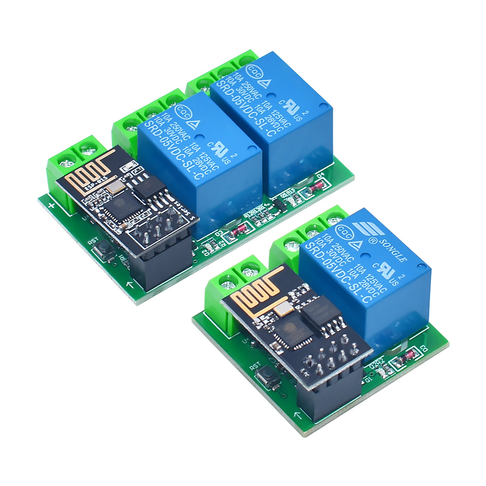 ESP8266 Dual Channel WIFI Rela - Esp8266 Relay Module recension och pris