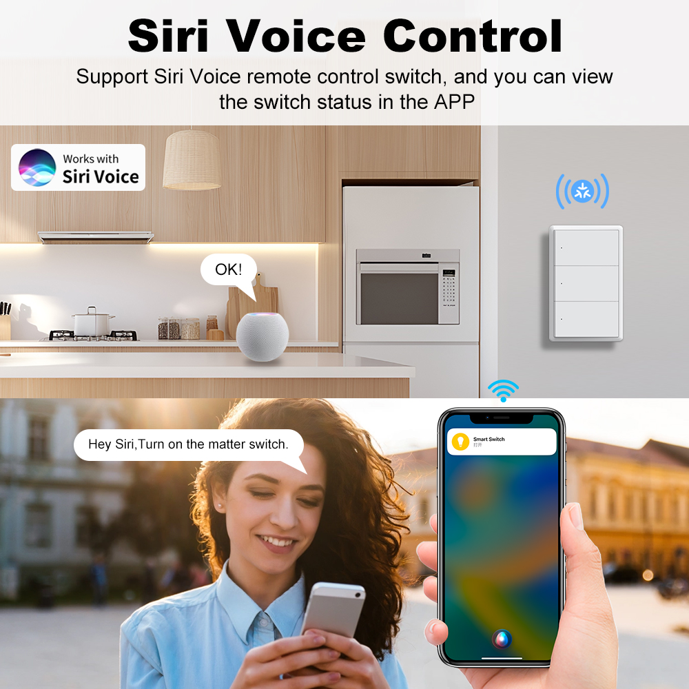 MANHOT Homekit WiFi Smart Swit - Smart Light Switch Wifi recension och pris