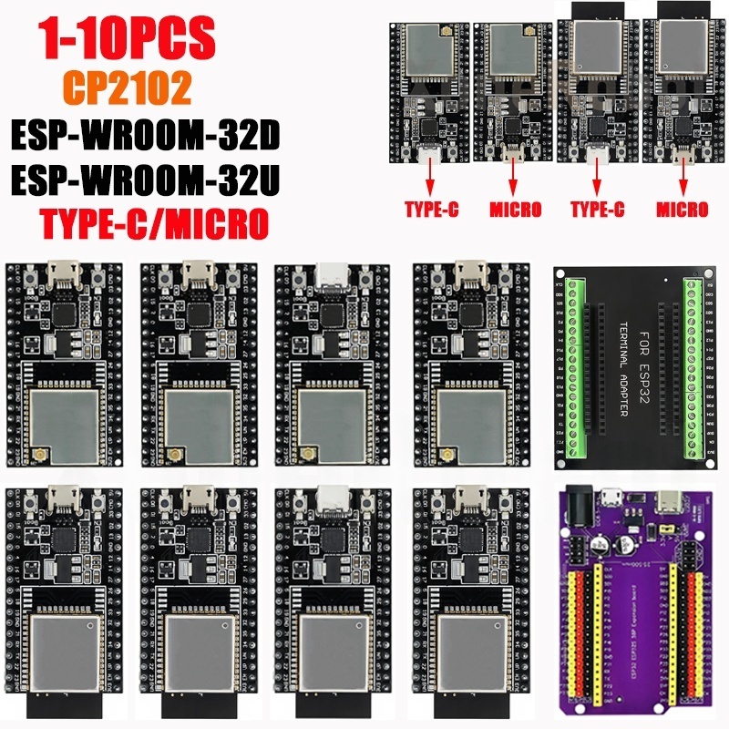 1-10PCS ESP32-DevKitC core boa - Esp32 Smart Home Kit recension och pris